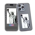 Cheap Custom Smart Nfc Color E-ink Mobile Phone case for iphone 15 14 13 Pro Max Creative Phone Back Projection Diy Phone Case