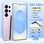 Original 2025 Brand New S25 Ultra 5G Smartphones Dual SIM Cellphone 16GB+1TB Storage 5G Gaming Phone Unlocked Global Version
