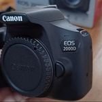 Original Used for Canon 2000D/Rebel T7 Digital Camera DSLR Camera