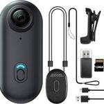 128GB FHD 1080P Mini Body Camera, Wearable Action Body Cam, Thumb Size Hands Free Recording Body Worn Camera, Premium