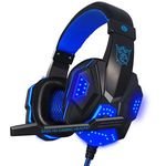 PC780 Gaming Headset Earphone Wired Gamer Headphone Stereo Sound Headsets with Mic LED Light for Computer PC Gamer