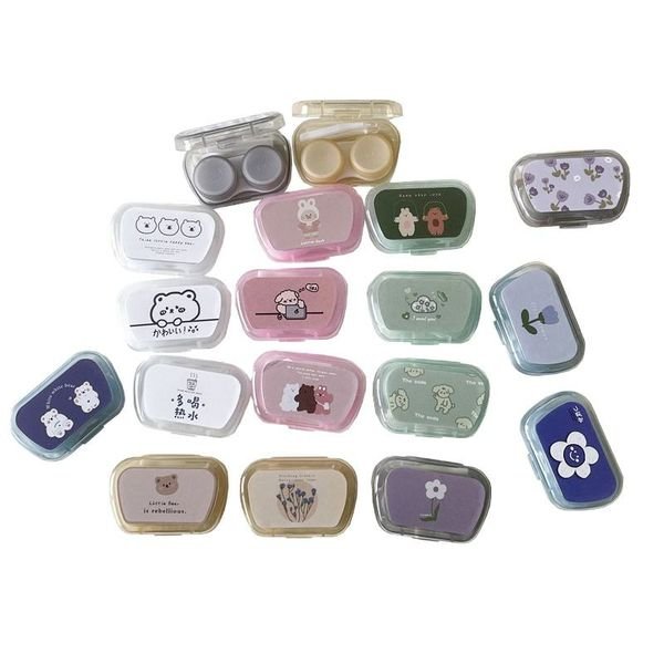 In Stock Good Selling Customized Contact Lenses Fashion Travel Packing Box Set Low MOQ Eyeglass Accessories