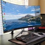 Monitor 32 Inch Curved Borderless Professional 4k Gaming Monitors PC Lcd Monitors With VESA