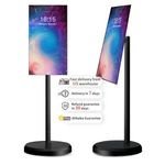 Black 21.5 Inch 4GB+64GB Smart Display Battery-Power Android Portable TV In-cell Touch Screen Gym Gaming Live Room