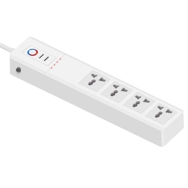 WiFi Smart Plug with 4 AC Outlets 2 USB a Ports Tuya Smart Wifi Power Strip Surge Protector for UK AU US EU Smart Outlets UK