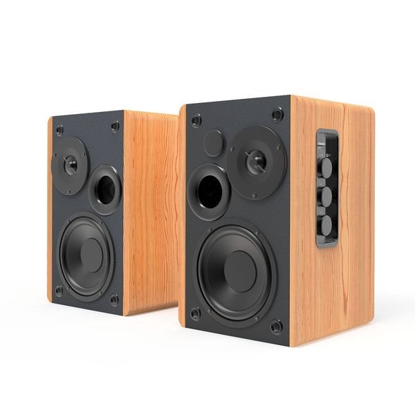 Bestisan Sr01 50W Rca Aux Hifi Sound Home Audio Soundbar Blue Tooth Active Bookshelf Speakers