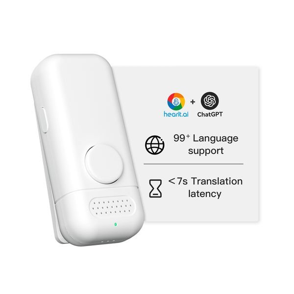 Voice Controlled AI Assistant Powered Voice Interface Technology Recorder ChatGPT Compatible Responsive Microphone for Phone