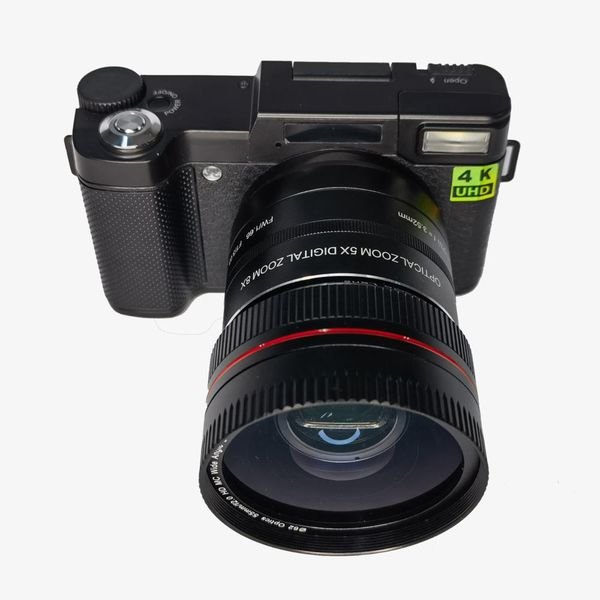 Winait Super 4K DSLR Camera Max 48 Mega Pixels Digital Camera Support Extranl Lens Digital Camera