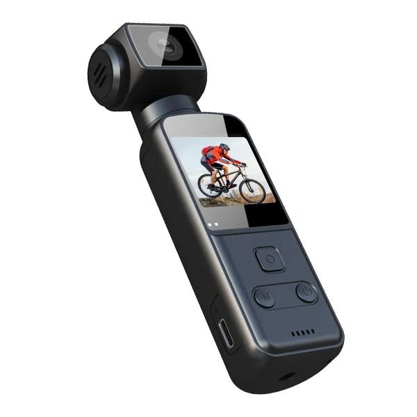 Portable Action Camera 4K Ultra HD 270 Rotatable Vlog Wifi Mini Sports Waterproof Underwater Case Travel Driver Recorder Camera