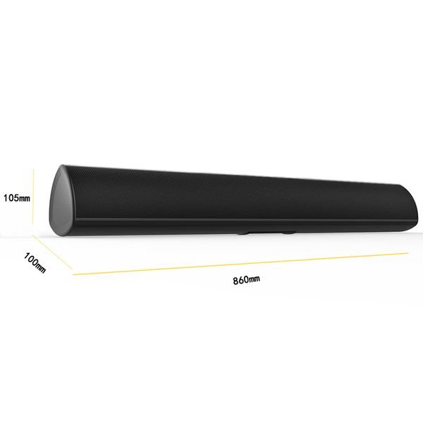 Ultra Slim Detachable Bluet**th TV Sound bar 37 Inch Wireless Speaker Built-in Subwoofer Soundbar with Optical for LED TV