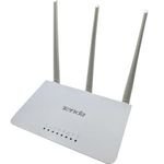 Tenda F3 English Version 300mbps Wifi Router 2.4ghz 5dbi Router White Bluetooth Antenna Box Tp-link Bluetooth 5 4 Port 5 PCS