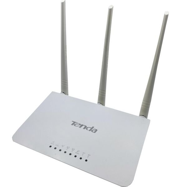 Tenda F3 English Version 300mbps Wifi Router 2.4ghz 5dbi Router White Bluetooth Antenna Box Tp-link Bluetooth 5 4 Port 5 PCS