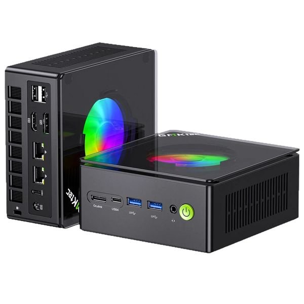 GMKtec Oculink Mini PC K11 K8 Plus M7 AMD R9 8945HS 8845HS 6850H 2*USB4 2*DDR5 2*2.5G LAN Micro Gaming Computer WiFi6 Desktops