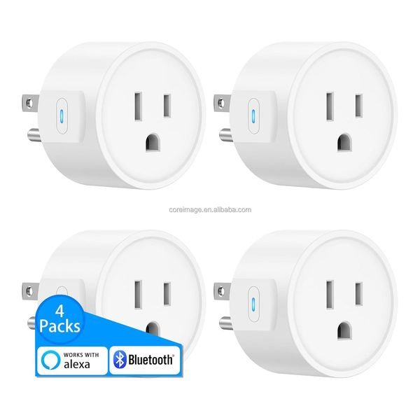 Factory Direct Sale Tuya Smart Life APP Control Home Use Intelligent Socket US Standard Smart Plug Wifi