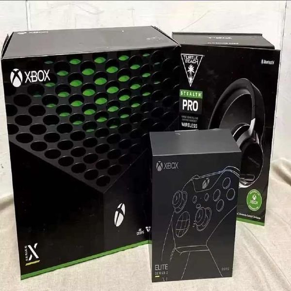 MicrosoftS Xbox Series X 1TB Console Bundle W/Headset & Elites Controller