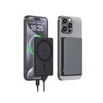 2024 Power Bank 5000mah Power Banks Wireless 15w Wireless Charger With Logo E-commence Portable Magnetic Wireless Power Bank