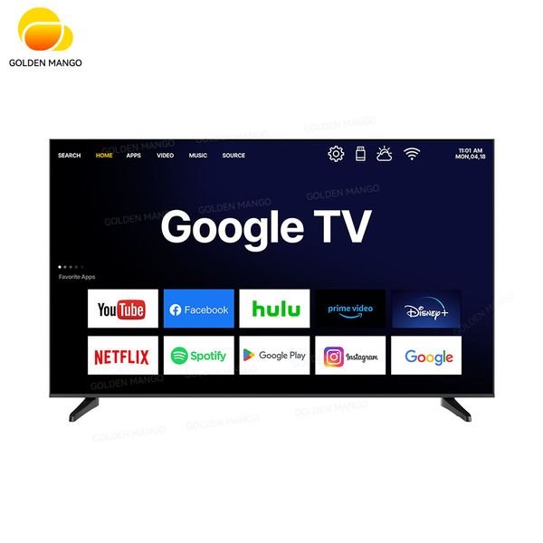 Factory Wholesale Android Smart TV 34 43 50 55 65 Inch Full HD TV for Hotel Rooms