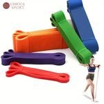 Portable Custom Private Logo Workout Eco Friendly Elastic Exercise Bands Big 5 Video Gym Fitness Resistance Bands Sets