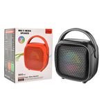 SING-E ZQS1343 Mini Bluetooth Speaker with RGB LED Lighting Convenient USB Charging for Outdoor & Party Use Factory Special!